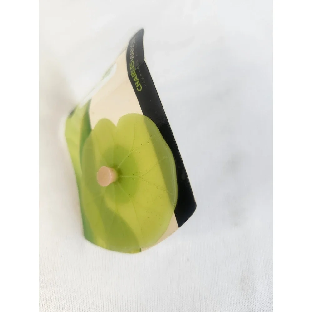 Charles Viancin Lilypad‎ Wine Stopper Green Silicone Bottle Plug BPA Free #1049